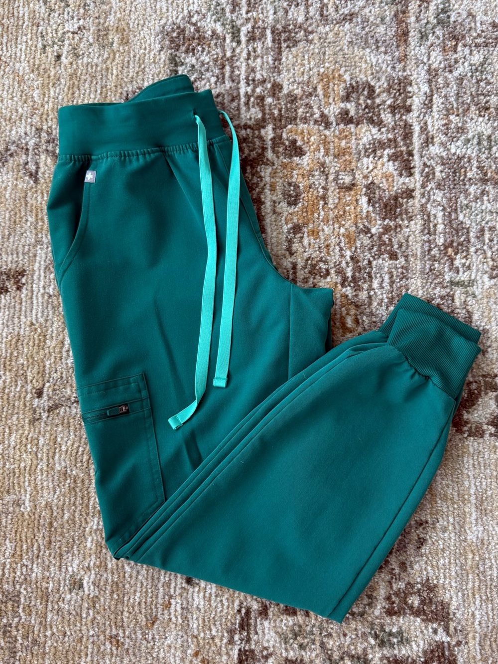 FIGS Hunter green high waisted Zamora jogger XS/P
